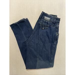 Rocky Mountain Rockies bare back jeans vintage Sz 11 Made In USA 30 32 Tag